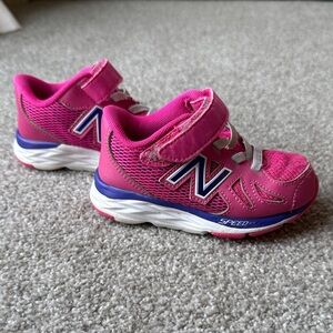 New Balance Baby Sneakers in Pink and Purple